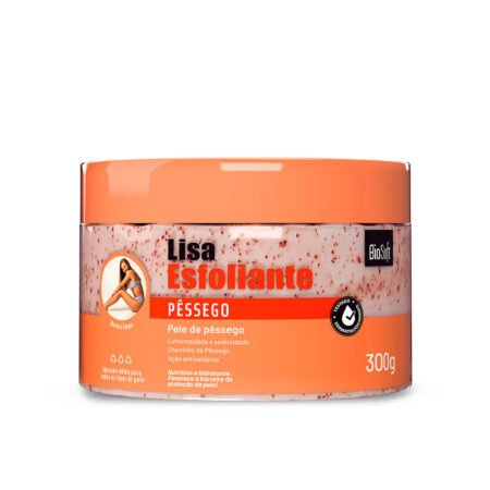 Esfoliante BioSoft Pêssego 300g