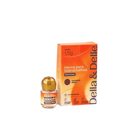 Henna Della e Delle Castanho Médio 1,5g