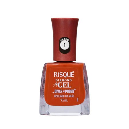 Esmalte Risque Diamond Gel Desfilando em Milao 9,5ml