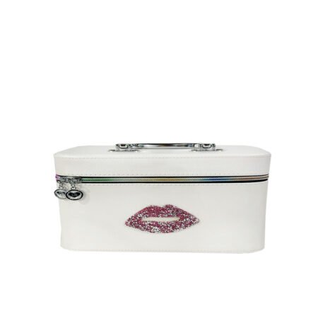 Maleta Beijo Branca Pequena