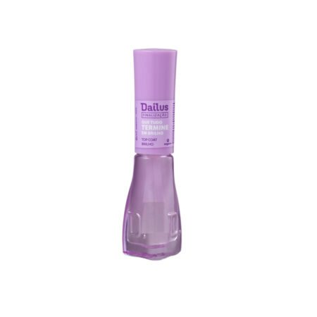 Esmalte Dailus Top Coat Que Tudo Termine em Brilho 8ml