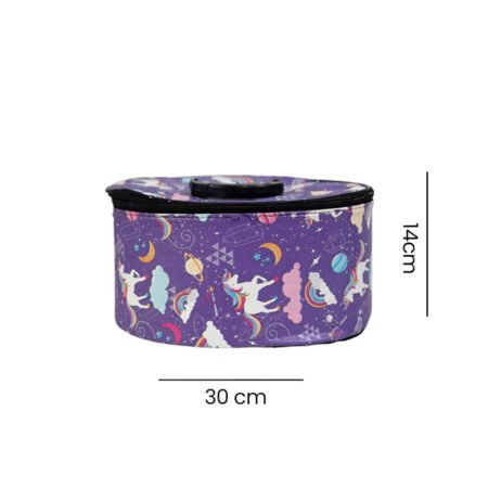 Frasqueira Grande Unicornio Roxo