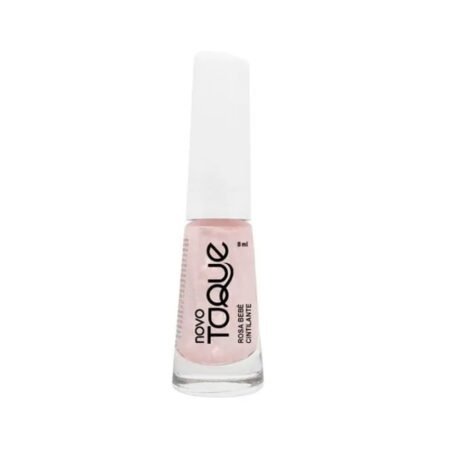 Esmalte Novo Toque Rosa Bebe Cintilante 8ml