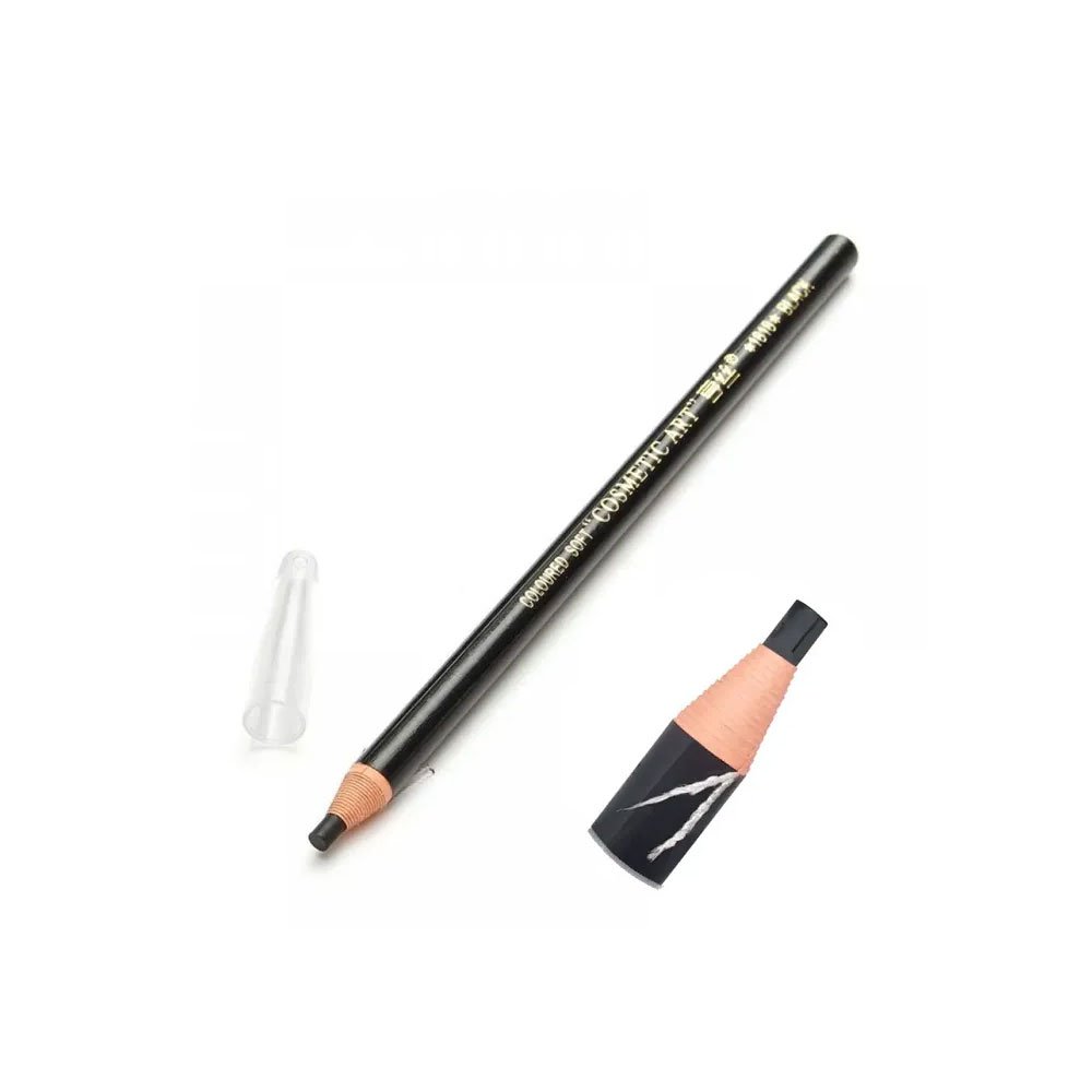 Lápis Dermatografico Preto Cosmetic - Imagem 2
