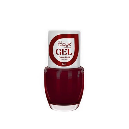 Esmalte Novo Toque Efeito em Gel Dona Flor Cintilante 9ml