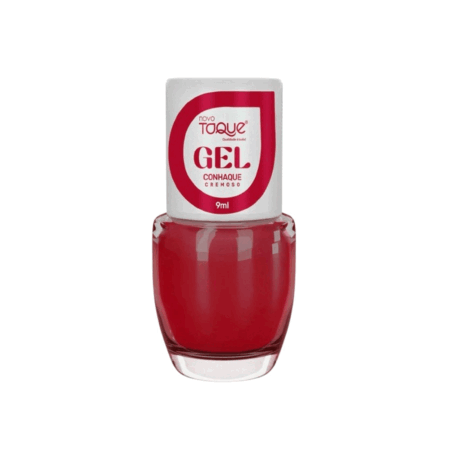 Esmalte Novo Toque Efeito em Gel Conhaque Cremoso 9ml