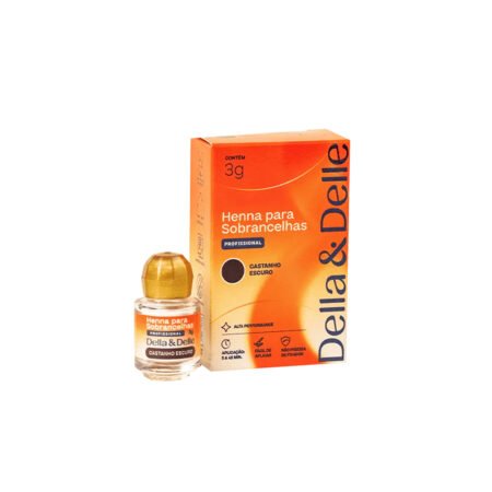 Henna Della e Delle Castanho Escuro 3g