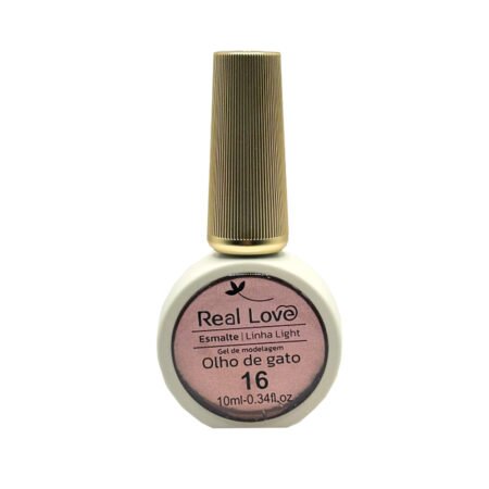 Esmalte em Gel Linha Light Olho de Gato 16 Real Love 10ml