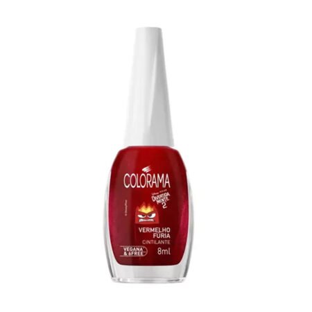 Esmalte Colorama DivertidaMente 2 Vermelho Furia 8ml