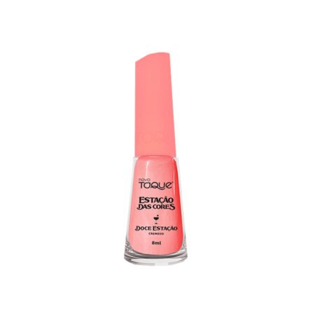 Esmalte Novo Toque Estação das Cores Doce Estação Cremoso 8ml