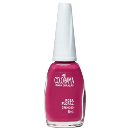 Esmalte Colorama Cremoso Rosa Floral 8ml
