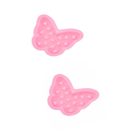 Suporte Plastico Para Cola e Pigmento Borboleta 10 unidades