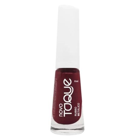 Esmalte Novo Toque Metálico Rubro 8ml