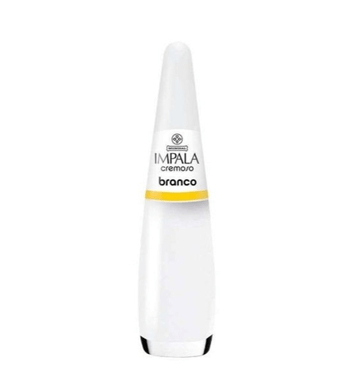 Esmalte Impala Cremoso Branco 7,5ml