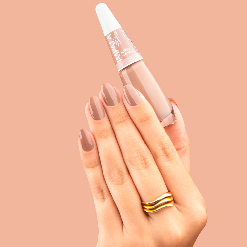 Esmalte Impala Cremoso Linho 7,5ml - Imagem 2