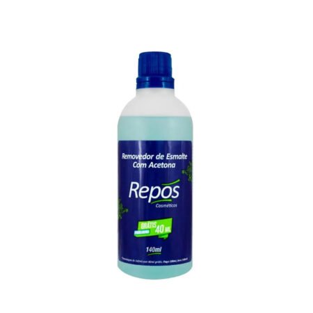 Removedor De Esmalte Com Acetona Repos 140ml