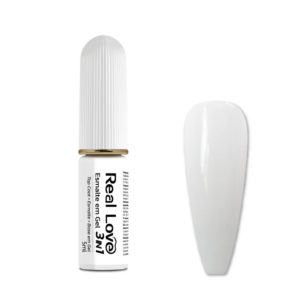 Esmalte em Gel 3 em 1 Real Love 5ml 002
