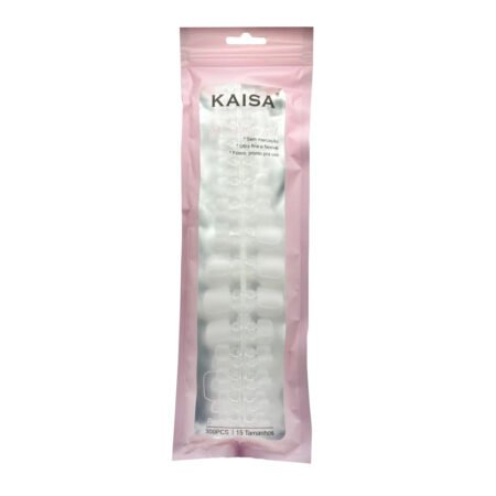 Soft Tips em Gel Para os Pes Transparente Fosca Kaisa 300 unidades