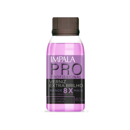 Esmalte Verniz Extra Brilho 60ml Impala Pro