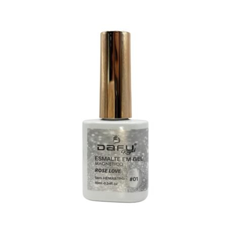 Esmalte em Gel Dafu Magnetico Rose Love 10ml 01