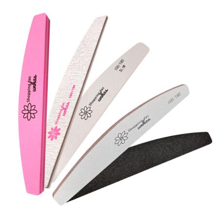 Kit Lixa Bananão Polidora + Bananão Premium + Slim Premium + Premium Grossa Shopping das Unhas