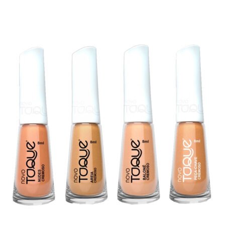 Coleção Nude Novo Toque 4 unidades