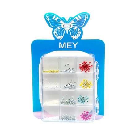Decoração Para Unhas Mey 12 unidades