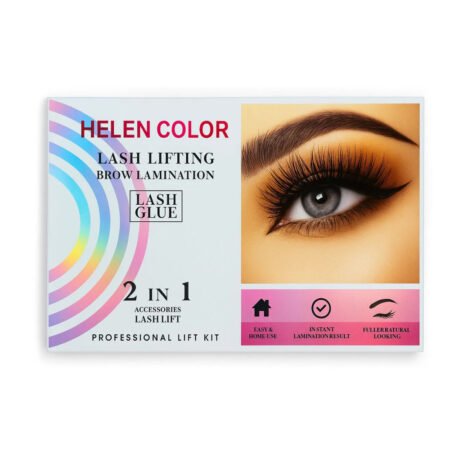 Kit Lash Lifting Brow Lamination 2 Em 1 Helen Color