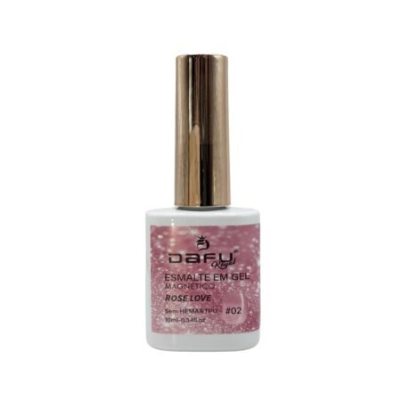 Esmalte em Gel Dafu Magnetico Rose Love 10ml 02