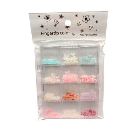 Decoração de Unhas Fingertip Color Laços Colorido 02