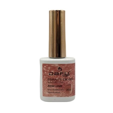 Esmalte em Gel Dafu Magnetico Rose Love 10ml 06
