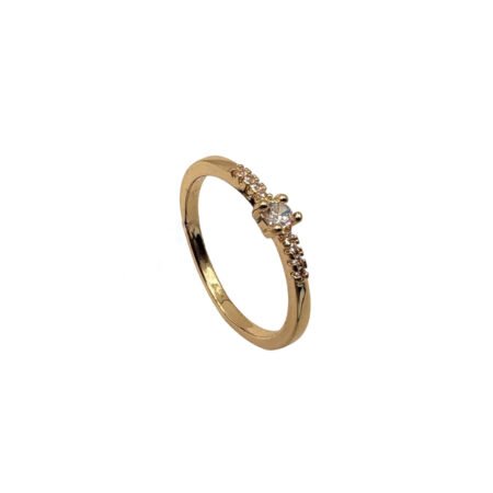 Anel Para Foto Ponto de Luz Dourado