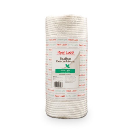 Toalhas Descartaveis Real Love 80 unidades