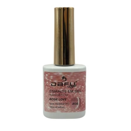 Esmalte em Gel Dafu Magnetico Rose Love 10ml 08
