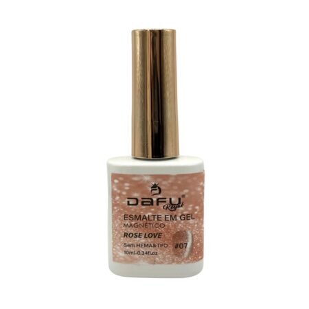 Esmalte em Gel Dafu Magnetico Rose Love 10ml 07