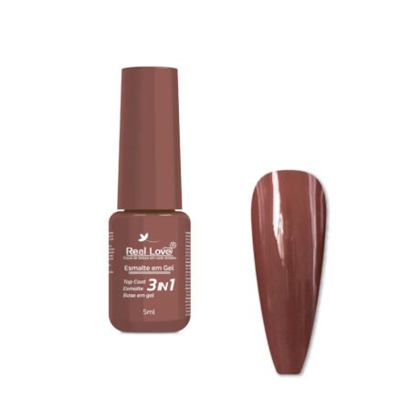 Esmalte em Gel Real Love 3 em 1 Coleção B 5ml 040