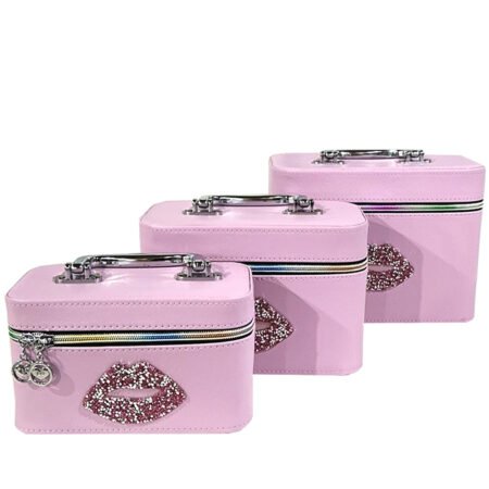 Kit Maleta Beijo Lilas 3 unidades