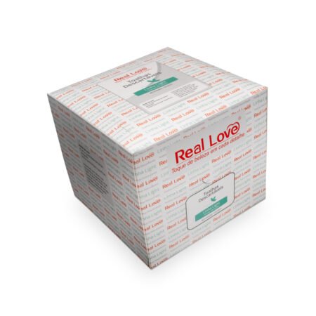 Toalhas Descartaveis Caixinha Real Love 80 unidades