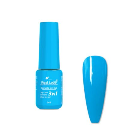 Esmalte em Gel Real Love 3 em 1 Coleção B 5ml 026