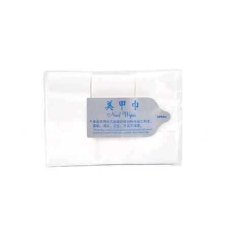 Algodão Prensado Branco Nail Wipes Pacote