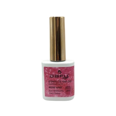 Esmalte em Gel Dafu Magnetico Rose Love 10ml 11