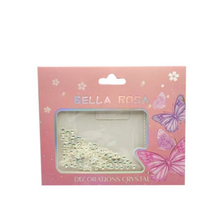 Decoração Laço Gravatinha Furta Cor Branco Bella Rosa