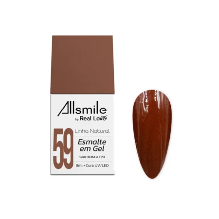Esmalte em Gel Allsmile 59 10ml