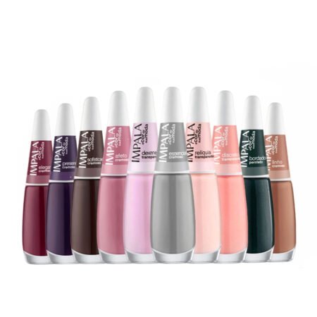 Kit Esmalte Impala Coleção Cor da Moda 6° Edição 10 unidades