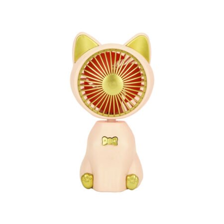 Ventilador de Cílios Gatinho Mini Fans Rosa