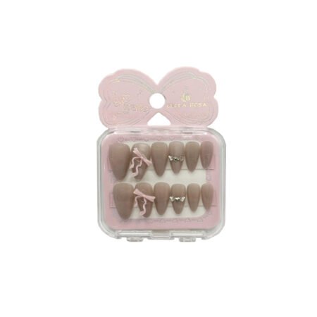 Unha Postiça Art Nails Almond  Nude Bella Rosa