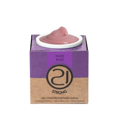 Gel Nails 21 Ecoline Strong Nude Rose 34g