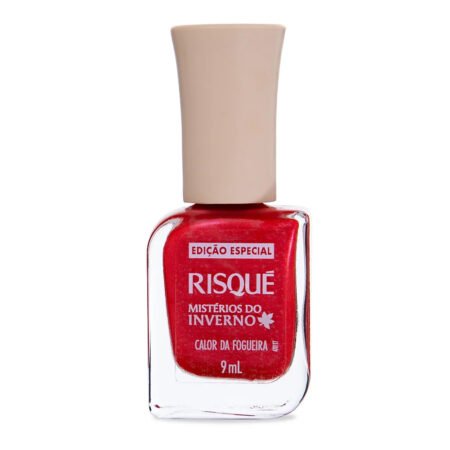 Esmalte Risque Misterios do Inverno Calor da Fogueira 9ml