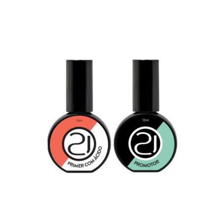 Kit Primer Acido e Promotor Nails 21