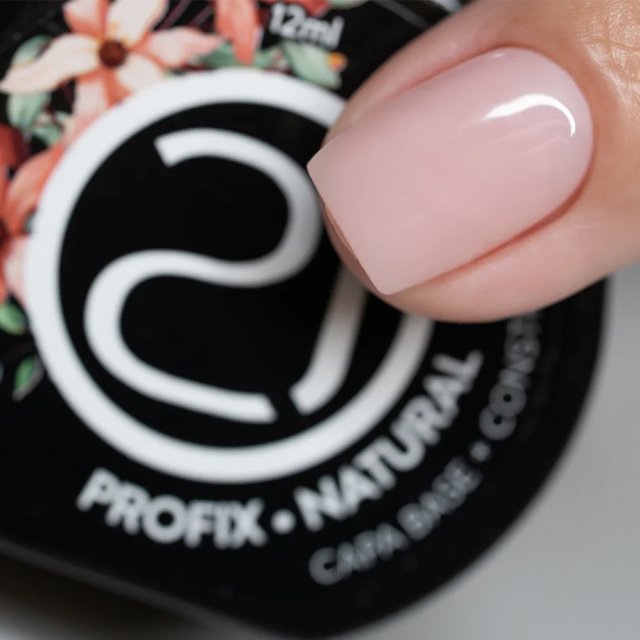 Profix Natural Nails 21 Capa Base + Construção 12ml - Imagem 2